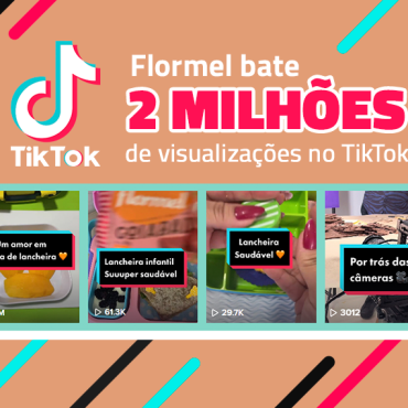 Viral: Flormel bate 2 milhões de visualizações no TikTok.