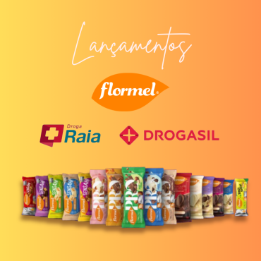 Encontre os lançamentos Flormel nas lojas Raia e Drogasil